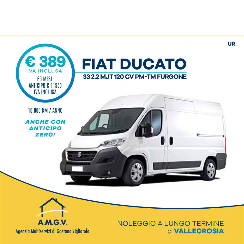 noleggio Fiat Ducato bordighera